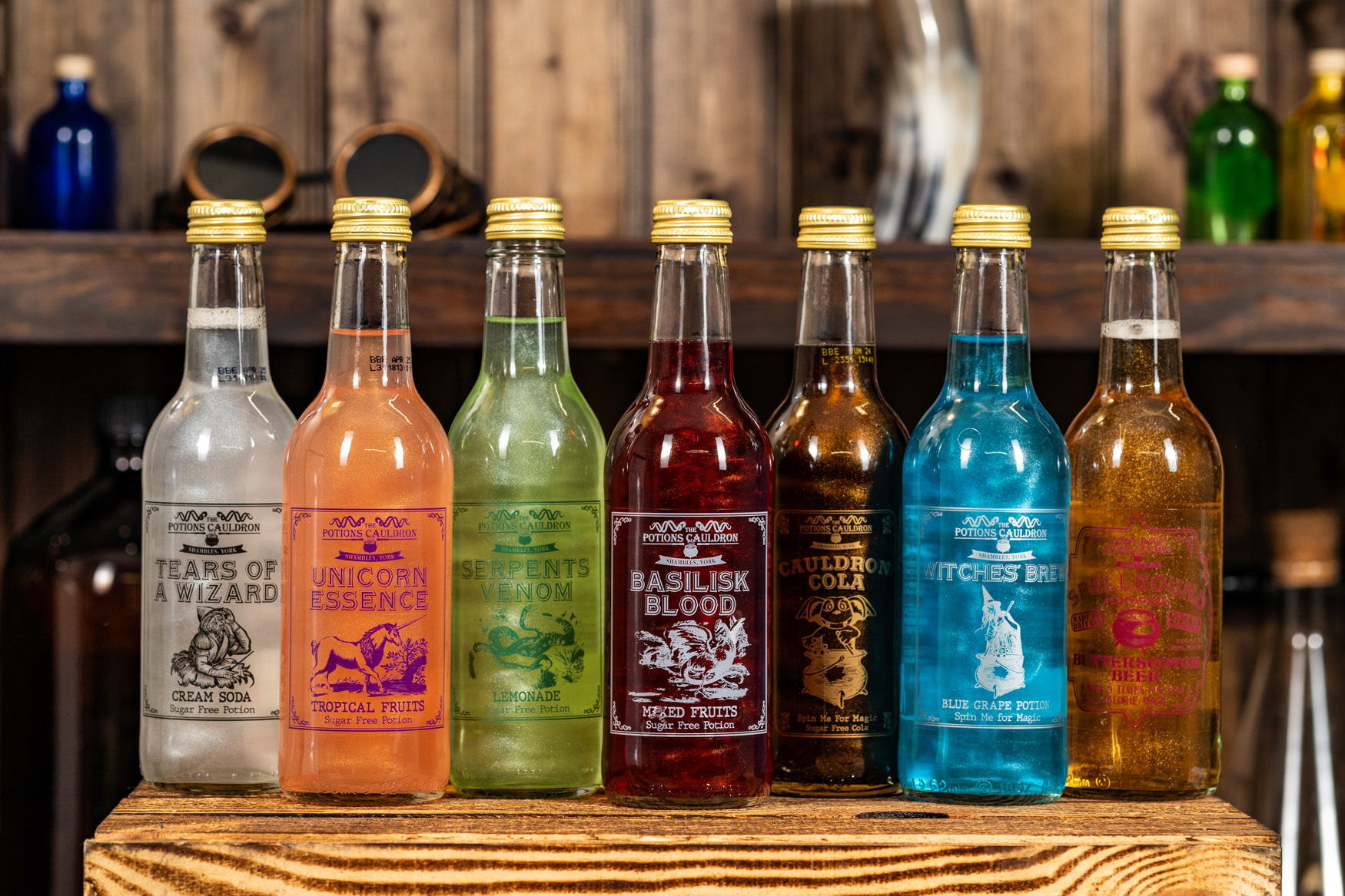 Picture of Sumptious Seven Bundle Magical Drinkable Potions