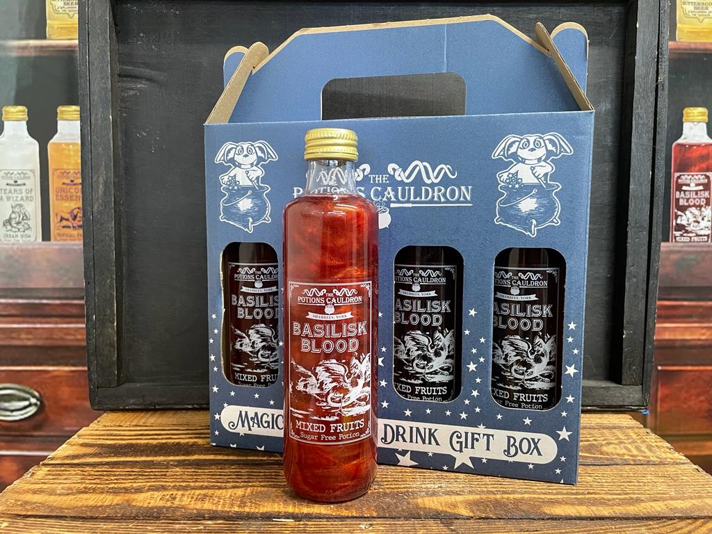 Picture of Basilisk Blood Magical Drinkable Potion | Mixed Fruit Flavour Sugar Free Soft Drink
