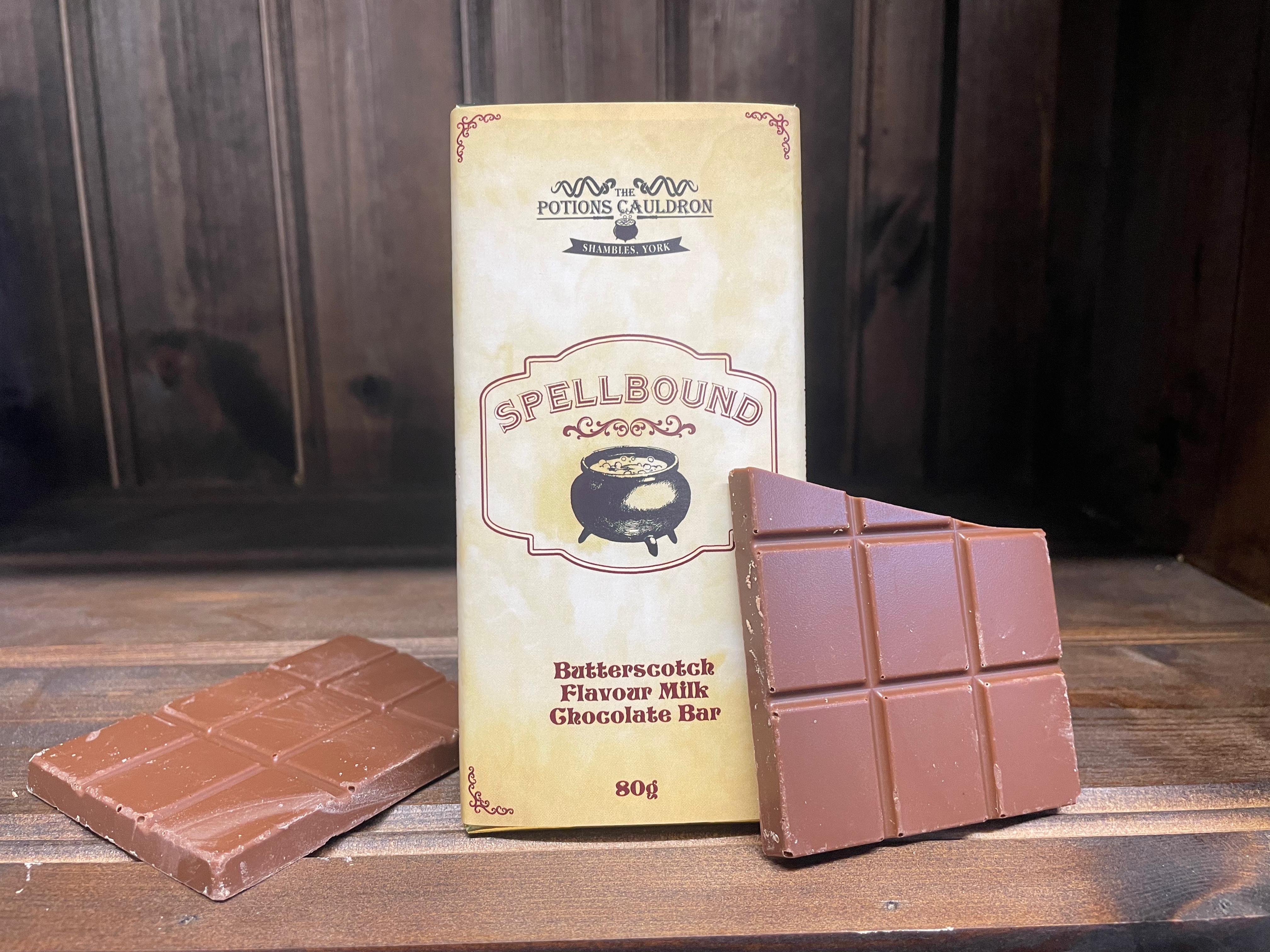 Picture of Spellbound Butterscotch Flavour Milk Chocolate 80g