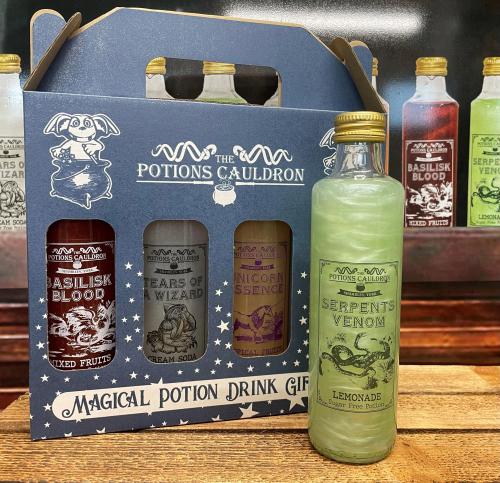 Picture of Magical Drinkable Potions Gift Box | 4 x 25cl Sugar Free Soft Drinks